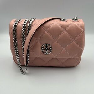 Tory Burch Willa Glazed Small Shoulder Bag